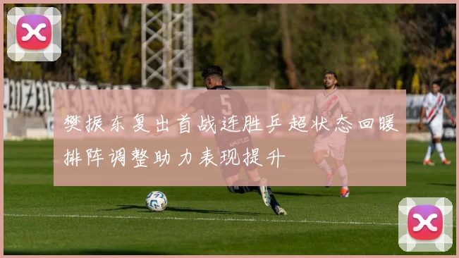 樊振东复出首战连胜乒超状态回暖排阵调整助力表现提升